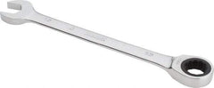 Proto - 16mm 12 Point Combination Wrench - 0° Offset Angle, 8-3/16" OAL, Steel, Chrome Finish - Industrial Tool & Supply