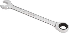 Proto - 11/16" 12 Point Combination Wrench - 0° Offset Angle, 8-7/8" OAL, Steel, Chrome Finish - Industrial Tool & Supply