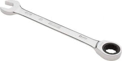 Proto - 5/8" 12 Point Combination Wrench - 0° Offset Angle, 8-13/16" OAL, Steel, Chrome Finish - Industrial Tool & Supply