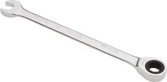 Proto - 11/32" 12 Point Combination Wrench - 0° Offset Angle, 5-15/16" OAL, Steel, Chrome Finish - Industrial Tool & Supply