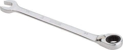 Proto - 11mm 12 Point Combination Wrench - 0° Offset Angle, 6-1/2" OAL, Steel, Chrome Finish - Industrial Tool & Supply