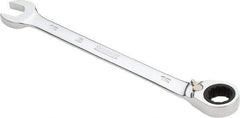Proto - 12mm 12 Point Combination Wrench - 0° Offset Angle, 6-3/4" OAL, Steel, Chrome Finish - Industrial Tool & Supply