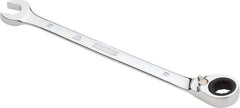 Proto - 9mm 12 Point Combination Wrench - 0° Offset Angle, 5-15/16" OAL, Steel, Chrome Finish - Industrial Tool & Supply