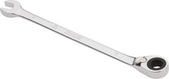 Proto - 7mm 12 Point Combination Wrench - 0° Offset Angle, 5-1/2" OAL, Steel, Chrome Finish - Industrial Tool & Supply