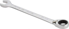 Proto - 11/16" 12 Point Combination Wrench - 0° Offset Angle, 8-7/8" OAL, Steel, Chrome Finish - Industrial Tool & Supply