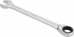 Proto - 7/8" 12 Point Combination Wrench - 0° Offset Angle, 11-7/16" OAL, Steel, Chrome Finish - Industrial Tool & Supply