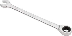 Proto - 10mm 12 Point Combination Wrench - 0° Offset Angle, 6-1/4" OAL, Steel, Chrome Finish - Industrial Tool & Supply