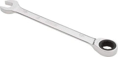 Proto - 13mm 12 Point Combination Wrench - 0° Offset Angle, 7" OAL, Steel, Chrome Finish - Industrial Tool & Supply