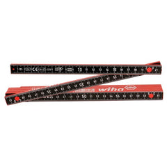 COMPOSITE RULER METRIC W/REVERSE - Exact Industrial Supply