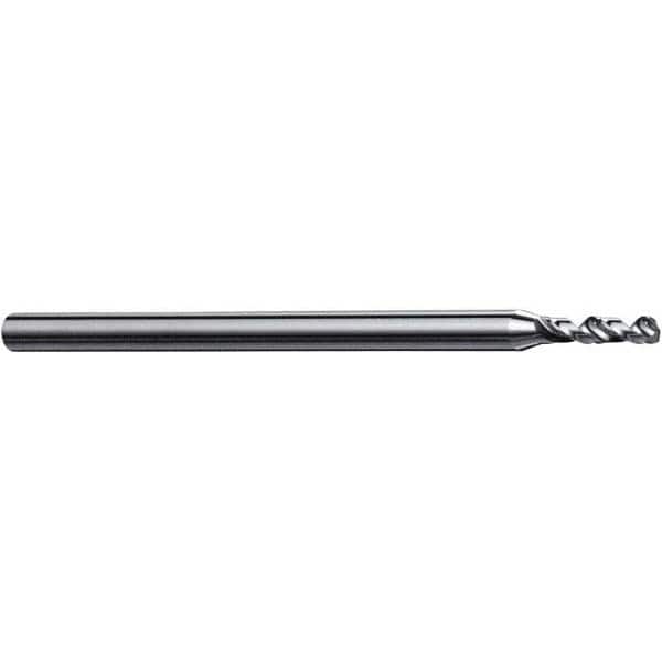 Accupro - 2.52mm, 120° Point, Solid Carbide Micro Drill Bit - Industrial Tool & Supply