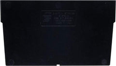 Quantum Storage - 7.1" Wide x 7" High, Black Bin Divider - Use with QSB807, QSB808, QSB814 - Industrial Tool & Supply