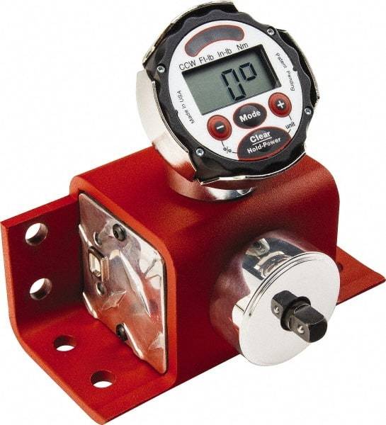 Proto - 5 to 50 In/Lb Electronic Torque Tester - 1/4" Drive, 6" OAL, ±1% Accuracy - Industrial Tool & Supply