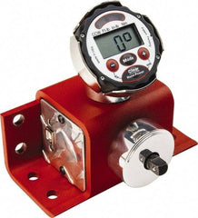 Proto - 5 to 50 In/Lb Electronic Torque Tester - 1/4" Drive, 6" OAL, ±1% Accuracy - Industrial Tool & Supply