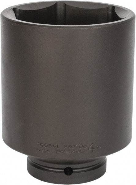 Proto - 1" Drive 2-7/8" Deep Impact Socket - 6 Points, 5" OAL - Industrial Tool & Supply