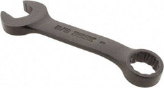 Proto - 5/8" 12 Point Offset Combination Wrench - 15° Offset Angle, 4-13/16" OAL, Steel, Black Finish - Industrial Tool & Supply