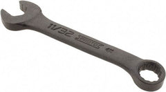 Proto - 11/32" 12 Point Offset Combination Wrench - 15° Offset Angle, 3-5/8" OAL, Steel, Black Finish - Industrial Tool & Supply