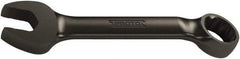 Proto - 3/4" 12 Point Offset Combination Wrench - 15° Offset Angle, 5-25/64" OAL, Steel, Black Finish - Industrial Tool & Supply