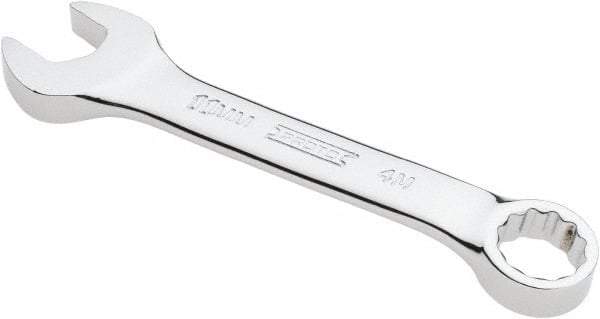 Proto - 11mm 12 Point Offset Combination Wrench - 15° Offset Angle, 3-15/16" OAL, Steel, Chrome Finish - Industrial Tool & Supply