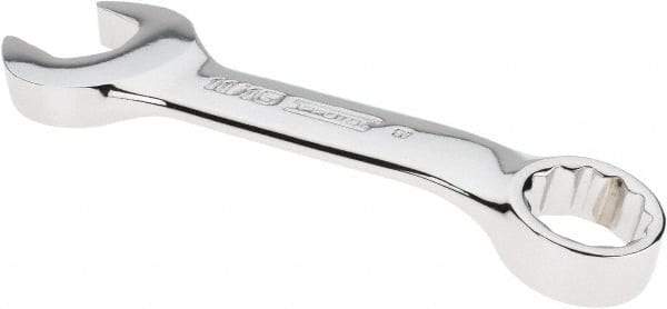 Proto - 11/16" 12 Point Offset Combination Wrench - 15° Offset Angle, 5-1/16" OAL, Steel, Chrome Finish - Industrial Tool & Supply