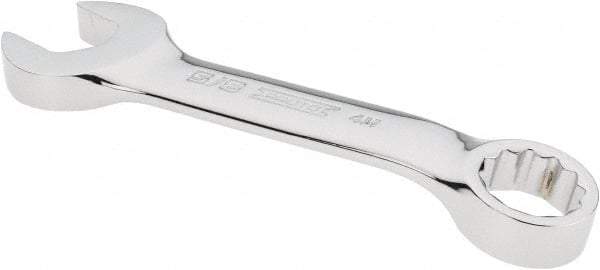 Proto - 5/8" 12 Point Offset Combination Wrench - 15° Offset Angle, 4-13/16" OAL, Steel, Chrome Finish - Industrial Tool & Supply