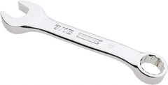 Proto - 7/16" 12 Point Offset Combination Wrench - 15° Offset Angle, 4-1/16" OAL, Steel, Chrome Finish - Industrial Tool & Supply