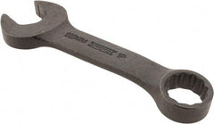 Proto - 19mm 12 Point Offset Combination Wrench - 15° Offset Angle, 5-7/16" OAL, Steel, Black Finish - Industrial Tool & Supply
