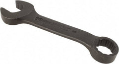 Proto - 14mm 12 Point Offset Combination Wrench - 15° Offset Angle, 4-1/2" OAL, Steel, Black Finish - Industrial Tool & Supply