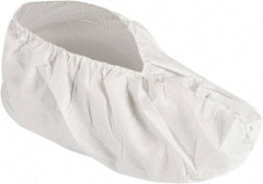 KleenGuard - Size XL/2XL, Microporous Film Laminate, PVC Shoe Cover - White, Non-Chemical Resistant - Industrial Tool & Supply