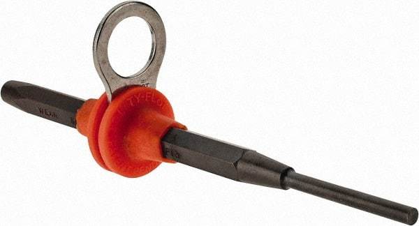 Proto - 5/32" Tethered Pin Punch - 5-9/16" OAL, Steel - Industrial Tool & Supply