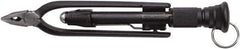 Proto - 8-3/4" OAL, Tethered Wire Twister Pliers - Diamond Serrated Jaw, Steel Handles - Industrial Tool & Supply