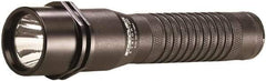 Streamlight - White LED Bulb, 260 Lumens, Industrial/Tactical Flashlight - Black Aluminum Body, 1 3.75V Lithium-Ion Battery Included - Industrial Tool & Supply