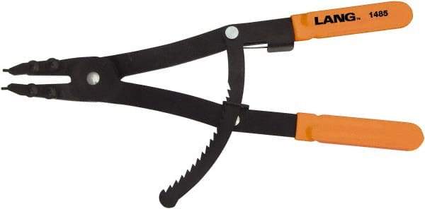 Lang - 3-1/16 to 6-1/4" Ring, Internal Retaining Ring Pliers - 3-1/16" Min Ring Size x 6-1/4" Max Ring Size - Industrial Tool & Supply