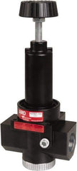 ARO/Ingersoll-Rand - 1 NPT Port, 500 CFM, Zinc Body Super-Duty Regulator - 0 to 180 psi Range, 300 Max psi Supply Pressure, 1/4" Gauge Port Thread, 2.62" Wide x 10.31" High - Industrial Tool & Supply