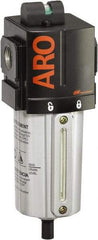 ARO/Ingersoll-Rand - 3/4" Port Coalescing Filter - Metal Bowl, Automatic Drain, 250 Max psi, 0.3 Micron Rating, 2.992" Long x 2.874" Wide x 8.583" High - Industrial Tool & Supply