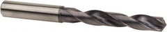 Accupro - 5/32" 140° Solid Carbide Jobber Drill - TiAlN Finish, Right Hand Cut, Spiral Flute, Straight Shank, 3-5/8" OAL, Special Type Point - Industrial Tool & Supply