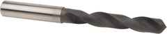 Accupro - 9mm 140° Solid Carbide Jobber Drill - Diamond Finish, Right Hand Cut, Spiral Flute, Straight Shank, 103mm OAL, Special Type Point - Industrial Tool & Supply
