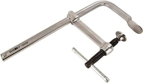 Wilton - 4-3/4" Deep Throat, 24" Max Capacity, Standard Sliding Arm Clamp - 1,800 Lb Clamping Pressure - Industrial Tool & Supply