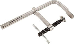 Wilton - 4" Deep Throat, 8" Max Capacity, Standard Sliding Arm Clamp - 660 Lb Clamping Pressure - Industrial Tool & Supply