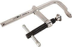 Wilton - 2-1/4" Deep Throat, 4" Max Capacity, Standard Sliding Arm Clamp - 400 Lb Clamping Pressure - Industrial Tool & Supply