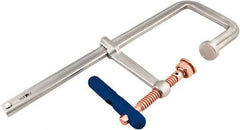 Wilton - 4-3/4" Deep Throat, 10" Max Capacity, Step Over Sliding Arm Clamp - 1,200 Lb Clamping Pressure - Industrial Tool & Supply