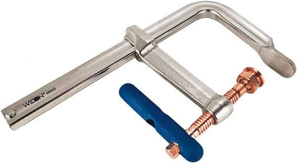 Wilton - 7" Deep Throat, 48" Max Capacity, Standard Sliding Arm Clamp - 4,880 Lb Clamping Pressure - Industrial Tool & Supply