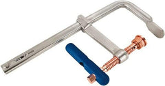 Wilton - 5-1/2" Deep Throat, 8" Max Capacity, Standard Sliding Arm Clamp - 2,660 Lb Clamping Pressure - Industrial Tool & Supply