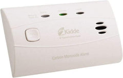 Kidde - 4-1/2 Inch Long x 1-1/2 Inch Wide, CO Alarm - 85 dB Decibel Rating, Lithium Battery Included, Tamper Resistant - Industrial Tool & Supply