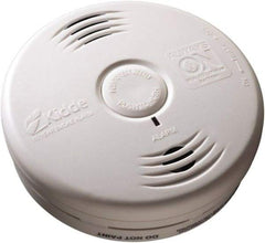 Kidde - 1.6 Inch Long x 5.22 Inch Wide x 5.22 Inch Diameter, Smoke Alarm - 85 dB Decibel Rating, Lithium Battery Included, Indicating Light, Tamper Resistant - Industrial Tool & Supply