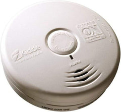 Kidde - 1.6 Inch Long x 5.22 Inch Wide x 5.22 Inch Diameter, Smoke Alarm - 85 dB Decibel Rating, Lithium Battery Included, Wall or Indicating Light, Tamper Resistant - Industrial Tool & Supply