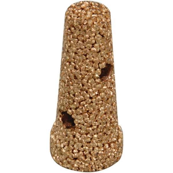 Dynabrade - 4-1/2" to 5" Air Pistol Grip Disc Sander Cone Muffler - Industrial Tool & Supply