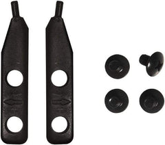 Lang - 2" Long Plier Straight Tips - For Use with HD Retaining Ring Pliers #1485 & 1486 - Industrial Tool & Supply