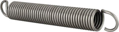 Associated Spring Raymond - 1" OD, 8-1/2" Max Ext Len, Spring Steel Extension & Compression Spring - 12.2 Lb/In Rating, 196.34mm Free Length - Industrial Tool & Supply