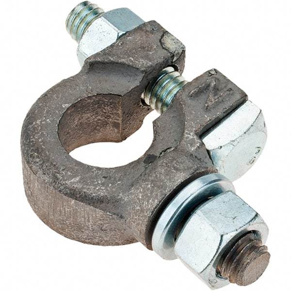 Made in USA - 3/0 AWG, Brass Battery Connector - Industrial Tool & Supply