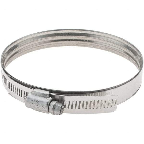 IDEAL TRIDON - SAE Size 72, 81 to 122mm Diam, Stainless Steel 360° Worm Drive Clamp - Industrial Tool & Supply